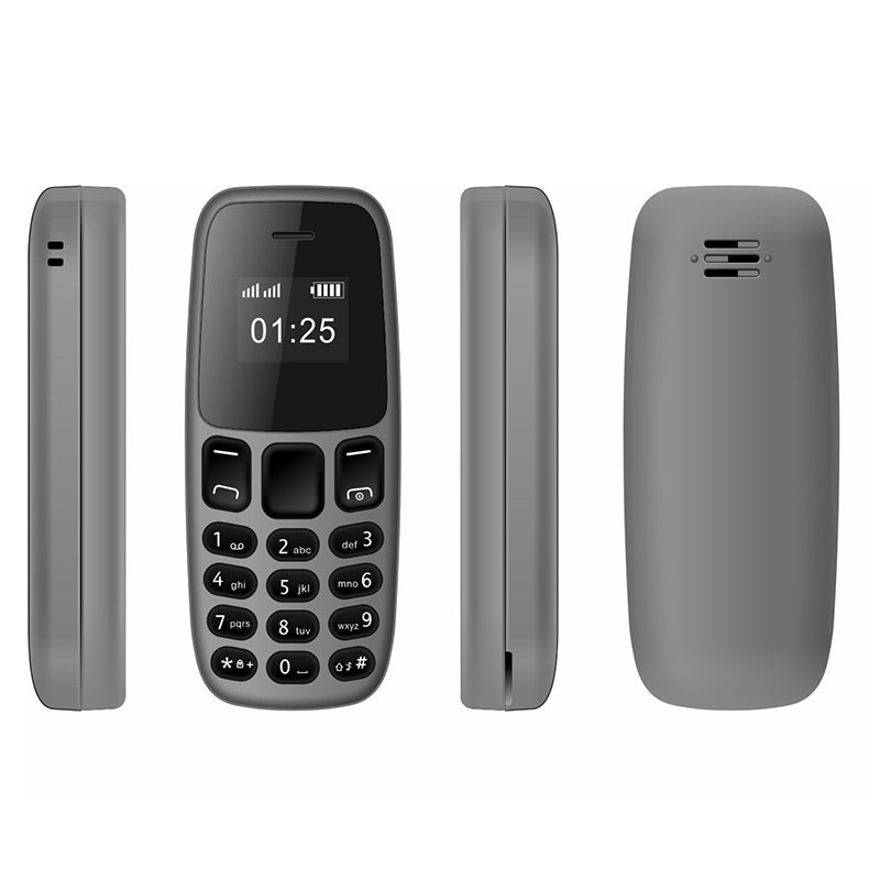 BM105 0.66-Inch Dual SIM Standby Bar Phone 2G Slim Mini Cell Phone BM105 0.66-Inch Dual SIM Standby Bar Phone 2G Slim Mini Cell Phone